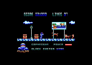 Ninja (UK) (1987) screen shot game playing